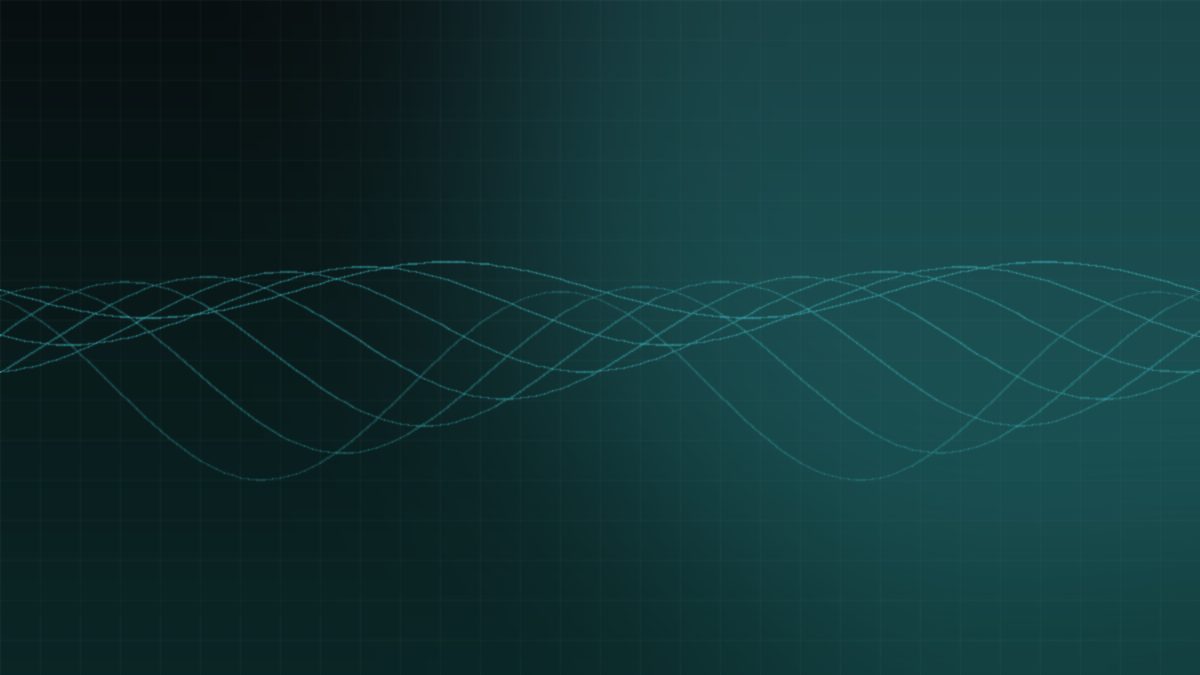 Arte abstrata representando a troca de dados entre sistemas de saúde